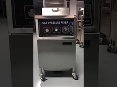 MDXZ-25 gas kip onder druk frituur