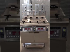 OFE-H413 CE-gecertificeerde elektrische open deep fry-machine met automatische oliepomp
