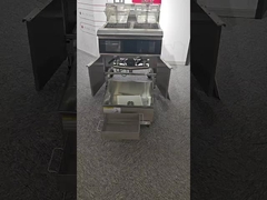 OFE-H226L elektrische chips open friter met oliefiltersysteem met automatische liftfunctie