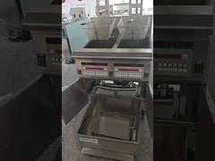 OFE-H226 elektrische auto lift twee potten twee grote manden open friter