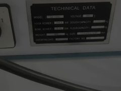 ZZ-120/80/60/40/240 elektrische 380V/220V twee snelheidspartner deegspiraalmixer