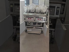 OFE-413 Professionele digitale computerpaneel 4 tank 4 manden 28KW 304SUS Electric Chips Open Fryer