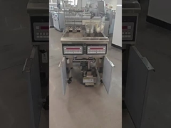 OFE-215 Twee potten fou manden 15L*2 Kleine capaciteit 28kw Olie besparen Elektrische open frituur met oliefilter