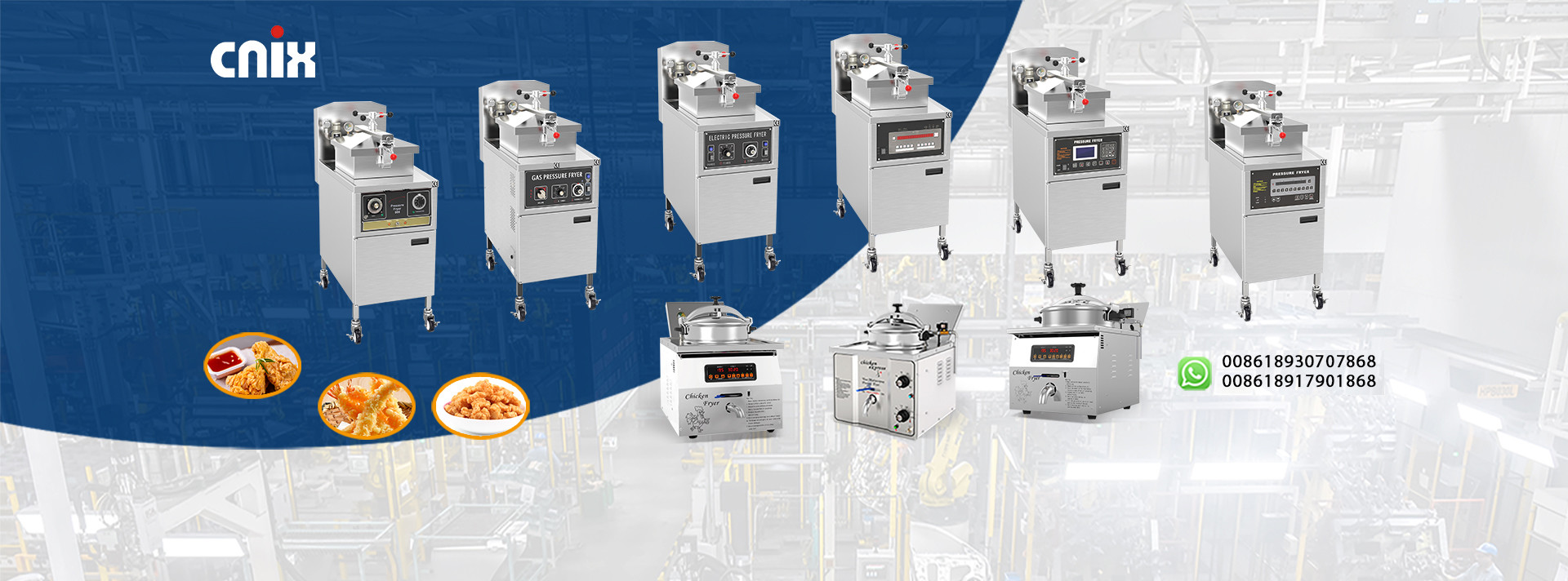 kwaliteit Elektrische drukfrituur fabriek