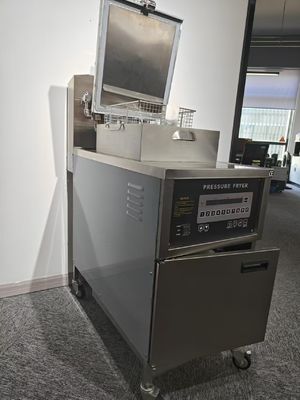 Compute Panel Electric 4HD 13,5KW Broast Frying Machine Kip onder druk frituur