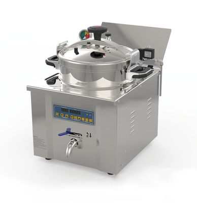 Digitaal paneel 22L 3.5KW 220V Chicken Express Table Top Counter Top Pressure Fryer