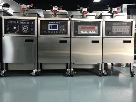 LCD-paneel Elektrische commerciële verticale met filtratie Kip onder druk frituur