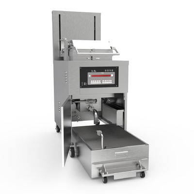 PFE-5910 8HD Elektrische 17KW 380V 55L 5 Fry Tray Grote Productiviteit Broaster Kip Druk Fryer