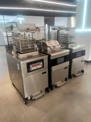 PFE-5910 8HD Elektrische 17KW 380V 55L 5 Fry Tray Grote Productiviteit Broaster Kip Druk Fryer