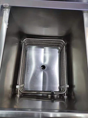 Elektrisch digitaal computerpaneel met oliefiltratie één pot twee manden open deep fryer