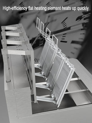 Automatische lift 4 potten 4 manden Digitaal computerpaneel Elektrisch open Fryer Commerciële bakapparatuur