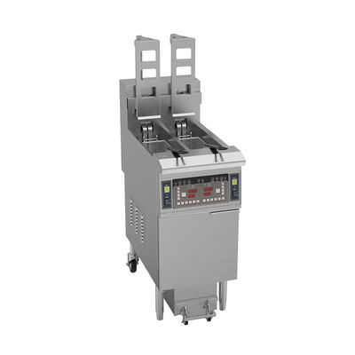 Auto Lift Twee potten Twee manden 13L*2 Capaciteit Met oliefiltratie Elektrische chips Olie open frituur