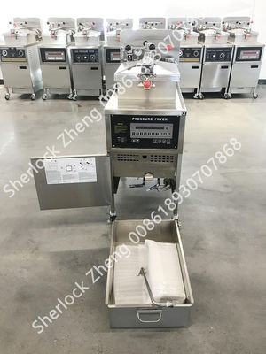 Digitaal berekeningspaneel Gasverwarming 4HD Broast Frying Machine Chicken Pressure Fryer