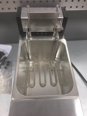 8L Table Top Style Auto Lift 3KW Elektrisch Digitaal Open Diepfryer