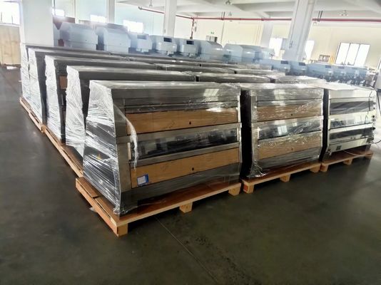 Horizontale Type Twee laag 220V KFC stijl Warming Showcase