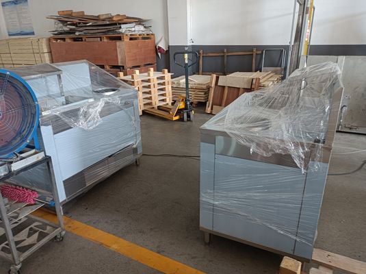 Tafel voor het bakken 304SUS Automatische commerciële elektrische kippenbakker