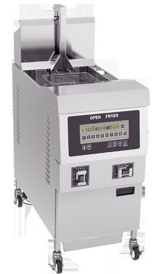 Snelverwarming 304SUS 13.5kw Auto Lift Geavanceerde technologie Elektrische commerciële chips Open Fryer