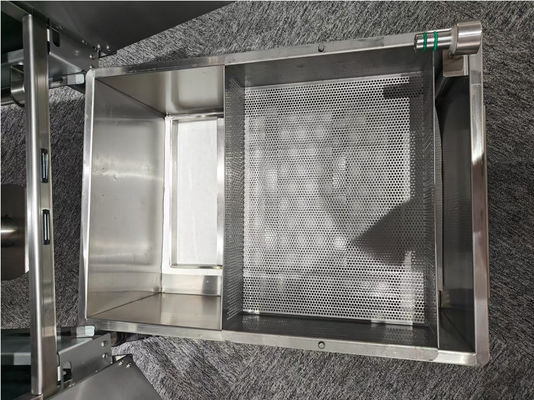 elektrische twee potten 3 manden 21.5L+11.6L met oliefilter systeem chips open deep fryer