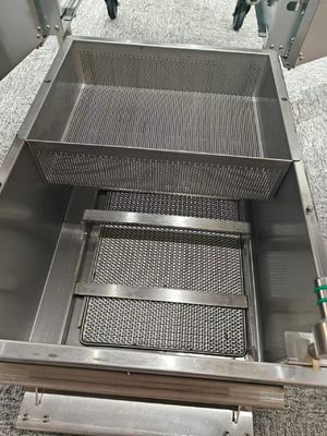 21.4KW Dubbel Tank 11.6L+21.5L Digitaal Computerpaneel Elektrische chips Open Fryer Machine