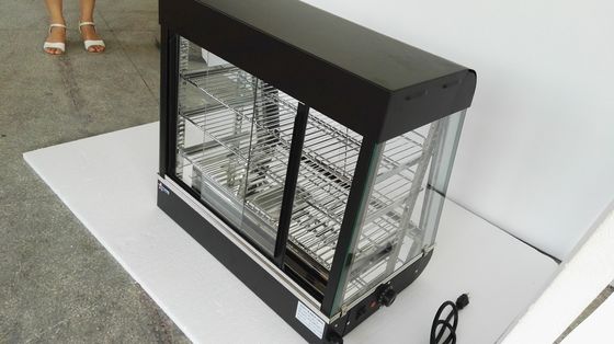 Elektrische glazen deur voedselverwarmer