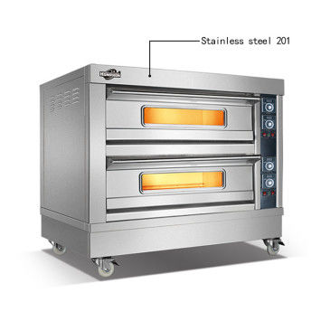 Hoogwaardige CE ISO elektrische gasdek bakkerij pizza brood dekoven