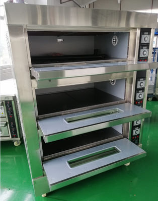 Hoogwaardige CE ISO elektrische gasdek bakkerij pizza brood dekoven