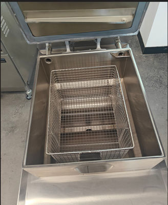 25D Compute Panel zonder Filtratie Gas &amp; Electric Verwarming Kip Druk Fryer