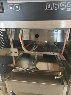 25D Compute Panel zonder Filtratie Gas &amp; Electric Verwarming Kip Druk Fryer