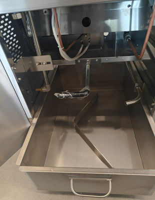 25D Compute Panel zonder Filtratie Gas &amp; Electric Verwarming Kip Druk Fryer