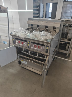 Professionele digitale computerpaneel 4 Tank 4 manden 28KW 304SUS Elektrische chips Open Fryer