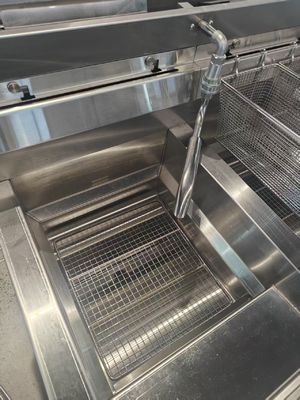 Deep Fryer Machine 2 Pot Gas Chips Olie Open Fryer