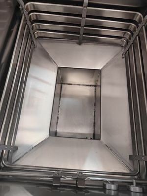 8HD Elektrisch Digitaal Computerpaneel 55L 5 Fry Tray Grote Productiviteit 17KW Open Deep Fryer