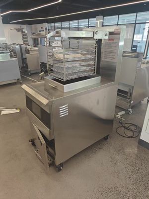 8HD Electric Smart Touch Panel 55L 5 Fry Tray Grote Productiviteit 17KW Open Deep Fryer