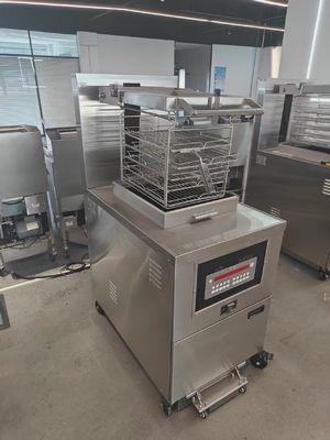 8HD Elektrisch Digitaal Computerpaneel 55L 5 Fry Tray Grote Productiviteit 17KW Open Deep Fryer