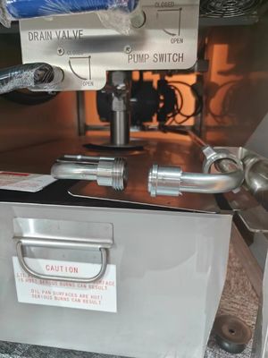 Commerciële chips Open Fryer Met Shortcut Key LCD-paneel