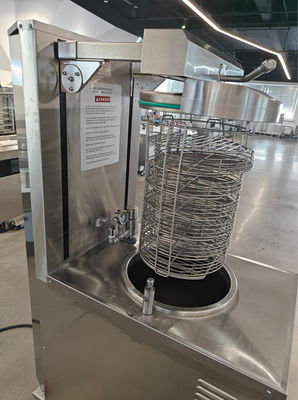 6HD Electric 12KW 380V 28L 6 Fry Tray Grote Productiviteit Ronde Broaster Chicken Pressure Fryer