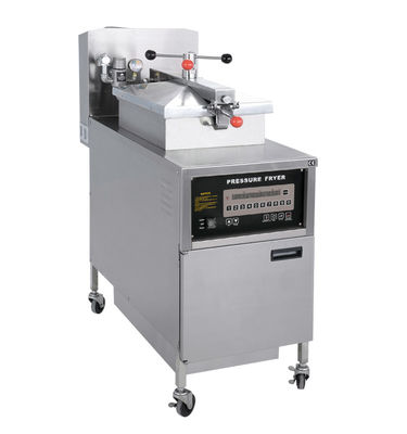 Digitaal berekeningspaneel Gasverwarming 4HD Broast Frying Machine Chicken Pressure Fryer