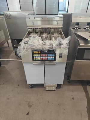 3 potten 3 manden 21 kW elektrische digitale open friteuse